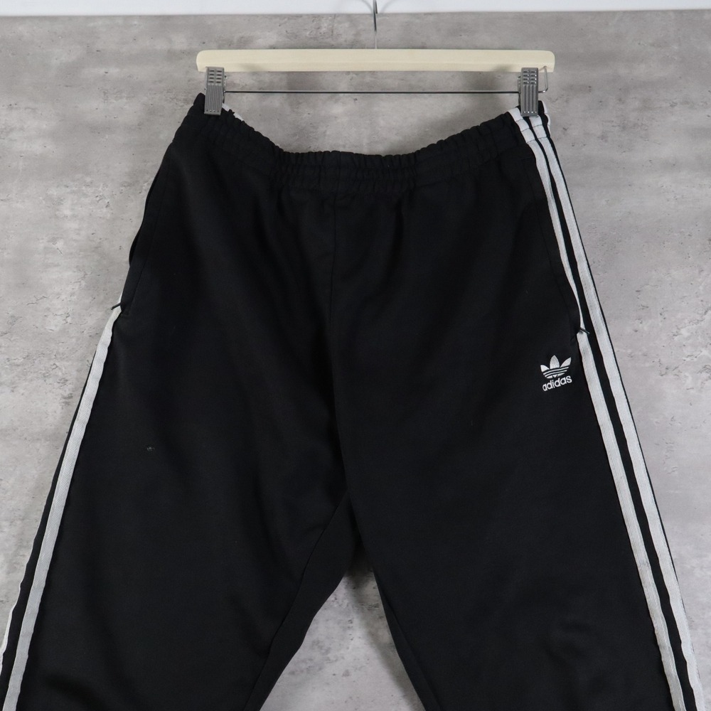 modern adidas track pants tapered stripes mens M